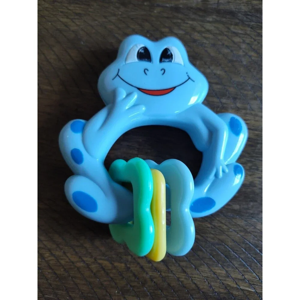 Baby Toy Lot Bundle (9pc) Developmental Baby Sensory Tummytime Rattles Teethers